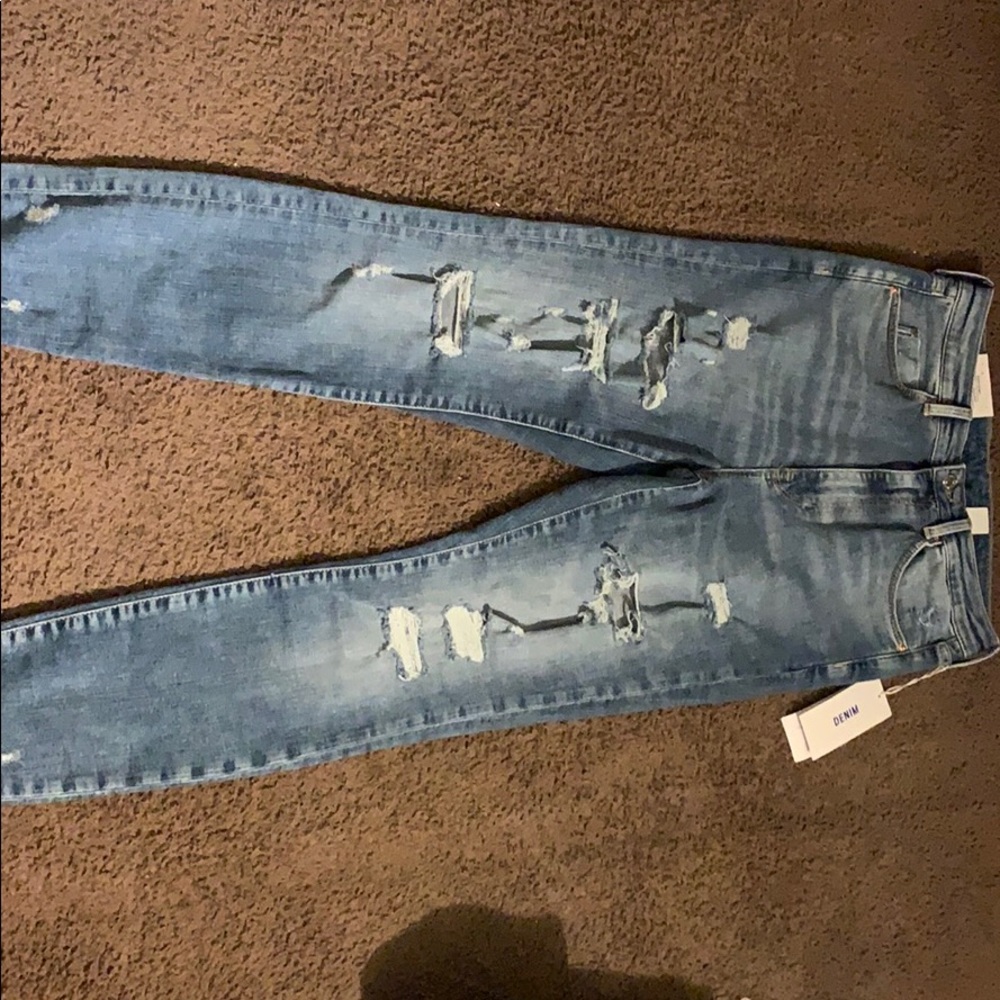 Super skinny high waist ankle length jeans